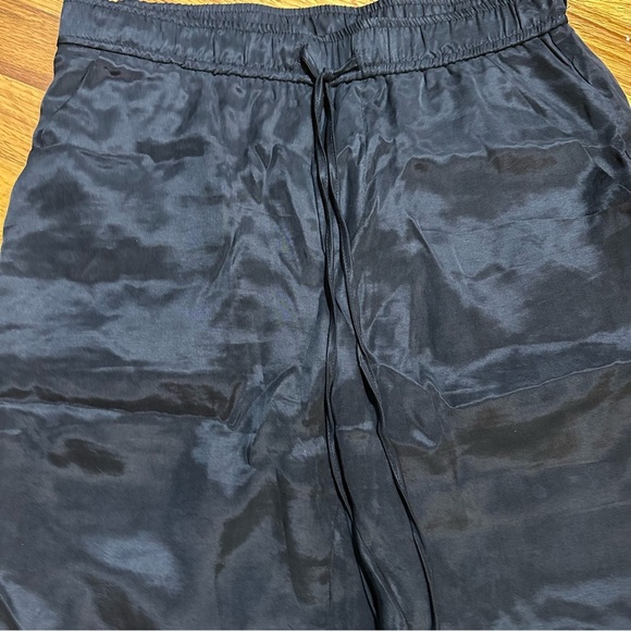 ZARA WOMENS OLIVE black  LYOCELL PANTS S (i9 - Picture 3 of 9